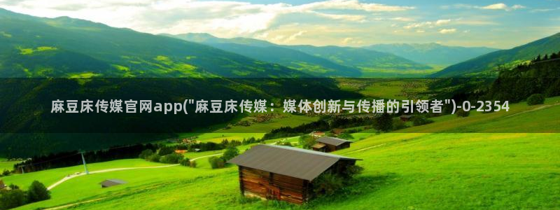 麻豆视频首页文案