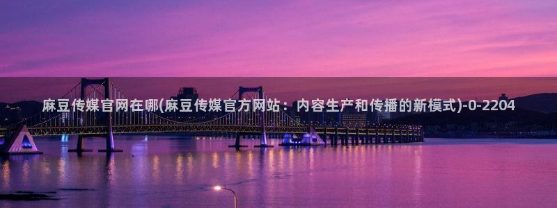 麻豆视频更新